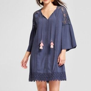 Knox Rose Blue Shift Dress